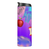 Mikitiez rode schedel giftige appel vegan zomer thermosbeker (Geroteerd rechts)