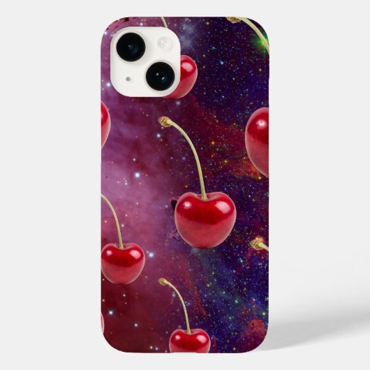 Mikitiez rode vrolijke melkwegstelsel vegan Case-Mate iPhone case (Achterkant)