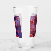 Mikitiez rode vrolijke melkwegstelsel vegan glas (Rechts)