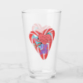 Mikitiez roze harselflove june gemini glas (Achterkant)