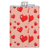 Mikitiez roze harselflove june gemini heupfles (Achterkant)