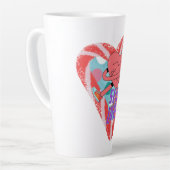 Mikitiez roze harselflove june gemini latte mok (Linkerhoek)