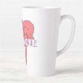 Mikitiez roze harselflove june gemini latte mok (Rechts)