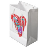 Mikitiez roze harselflove june gemini medium cadeauzakje (Voorkant Gekanteld)