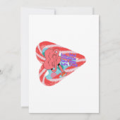 Mikitiez roze hart zelfliefde juni tweeling kaart (Achterkant)