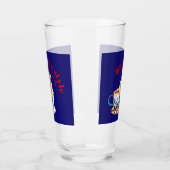 Mikitiez rudolf rednose raindeAll-Over Print Schor Glas (Links)