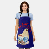 Mikitiez rudolf rednose raindeAll-Over Print Schor Schort (Gedragen)