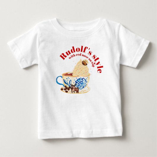 Mikitiez rudolf rednose raindeer kerst kers (Voorkant)