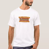 Mikitiez ruimte popje schedel hamburger chips frit t-shirt (Voorkant)