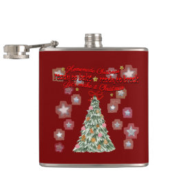 Mikitiez rustic chirstmas vintage cozy heupfles