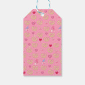 Mikitiez schattig pretzel broodje gezellig valenti cadeaulabel (Achterkant)