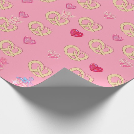 Mikitiez schattig pretzel broodje gezellig valenti cadeaupapier (Hoek)