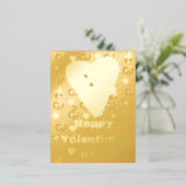 Mikitiez schattig pretzel broodje gezellig valenti folie feestdagen briefkaart (Staand Voorkant)