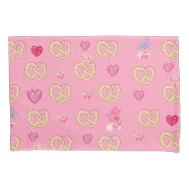 Mikitiez schattig pretzel broodje gezellig valenti kussensloop