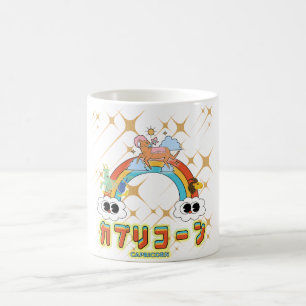 Mikitiez schattige steenkool regenboog anime manga koffiemok