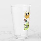 Mikitiez Sierkussen Smileyface gele tuin Glas (Rechts)