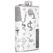 Mikitiez slangenmens tovenaar heks magie heupfles (Rechts)