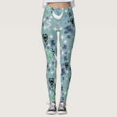 Mikitiez slangenmens tovenaar heks magie leggings (Voorkant)