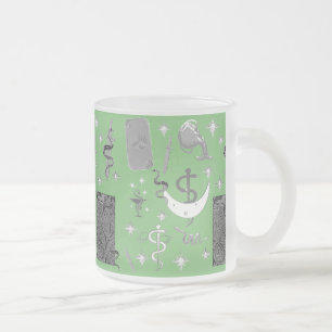 Mikitiez slangenmens tovenaar heks magie matglas koffiemok