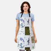 Mikitiez slangenmens tovenaar heks magie schort (Gedragen)