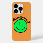 Mikitiez smiley ziet de zomerlente Case-Mate iPhone case (Achterkant)