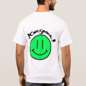 Mikitiez smiley ziet de zomerlente t-shirt (Achterkant)