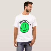 Mikitiez smiley ziet de zomerlente t-shirt (Voorkant volledig)