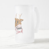 Mikitiez snowman winterwonderland pixleart matglas bierpul (Voorkant rechts)