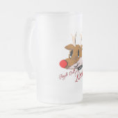 Mikitiez snowman winterwonderland pixleart matglas bierpul (Voorkant links)