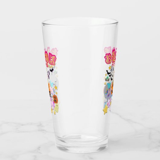 Mikitiez spook manga anime halloween monster party glas (Rechts)