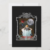 Mikitiez spooky vibes  gothic halloween kaart (Voorkant)