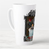 Mikitiez spooky vibes gothic halloween latte mok (Linkerhoek)