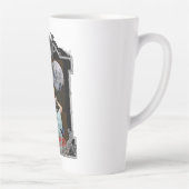 Mikitiez spooky vibes gothic halloween latte mok (Rechts)