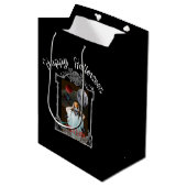 Mikitiez spooky vibes gothic halloween medium cadeauzakje (Voorkant Gekanteld)