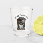 Mikitiez spooky vibes  gothic halloween shot glas (Voorkant)