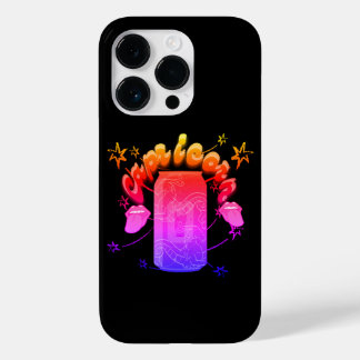 Mikitiez Steenbok duivel rockster saturn Case-Mate iPhone 14 Pro Hoesje
