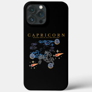 Mikitiez Steenbok gelukkig nieuwjaar saturn astrol Case-Mate iPhone Case
