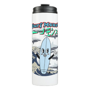 Mikitiez surf windsurf monster mint japanesewave thermosbeker