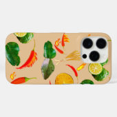 Mikitiez Thais eten rood chilly limoen bergamont p Case-Mate iPhone Case (Achterkant (horizontaal))