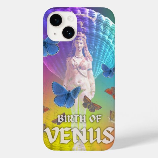 Mikitiez venus oceaanvlinders houden van olympus Case-Mate iPhone case (Achterkant)