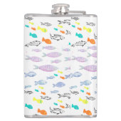 Mikitiez venus zeemeermin vissen zomer heupfles (Achterkant)