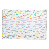 Mikitiez venus zeemeermin vissen zomer kussensloop (Achterkant)