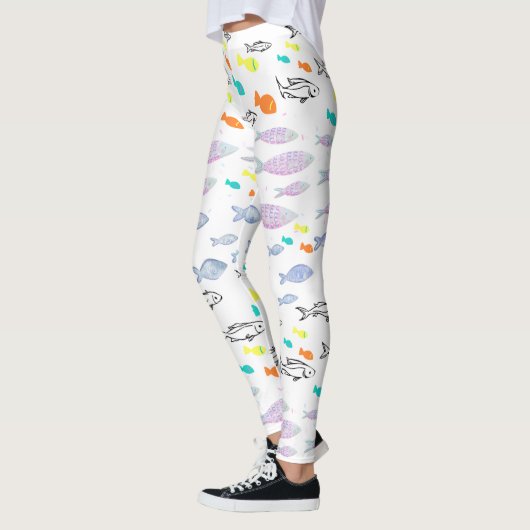 Mikitiez venus zeemeermin vissen zomer leggings (Links)