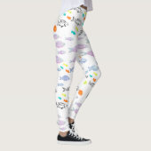 Mikitiez venus zeemeermin vissen zomer leggings (Rechts)