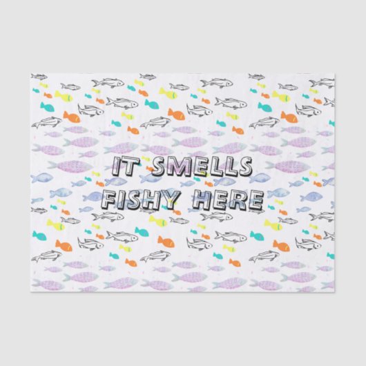 Mikitiez venus zeemeermin vissen zomer tissuepapier (Voorkant)