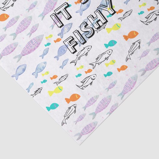 Mikitiez venus zeemeermin vissen zomer tissuepapier (Detail)