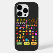 Mikitiez videogame pixel halloween spooky bat Case-Mate iPhone case (Achterkant)