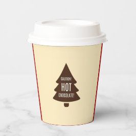 Mikitiez warme chocolademelk kerst mashmello papieren bekers