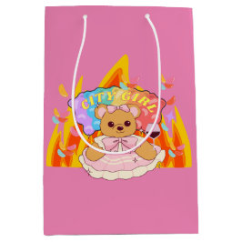 Mikitiez zomer teddybeer gelei rode wijn vuur medium cadeauzakje