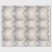 Mikitiez zomer venus shell oceaan strand cadeaupapier (Vlak)